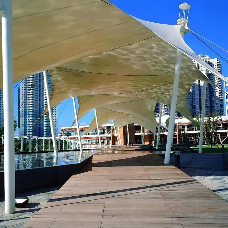 金堂县膜结构景观棚